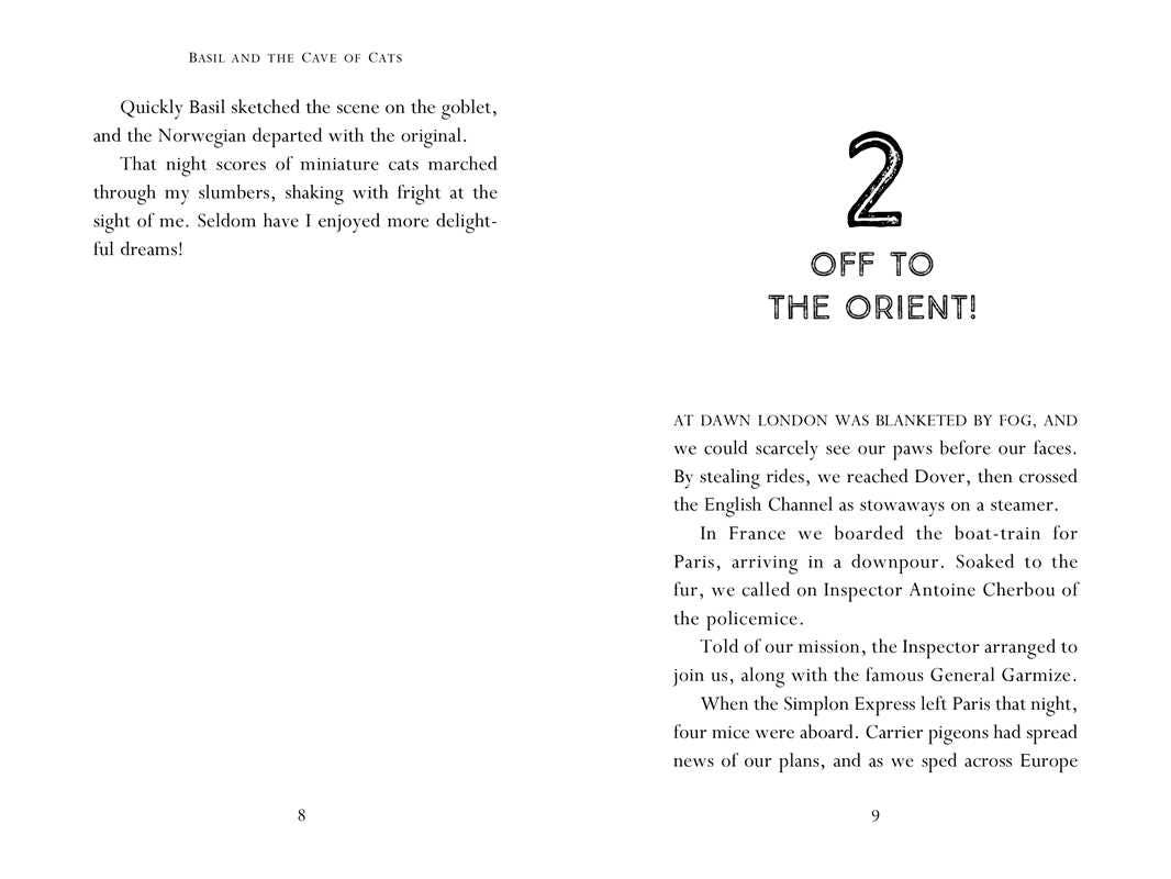 Basil and the Cave of Cats by Eve Titus