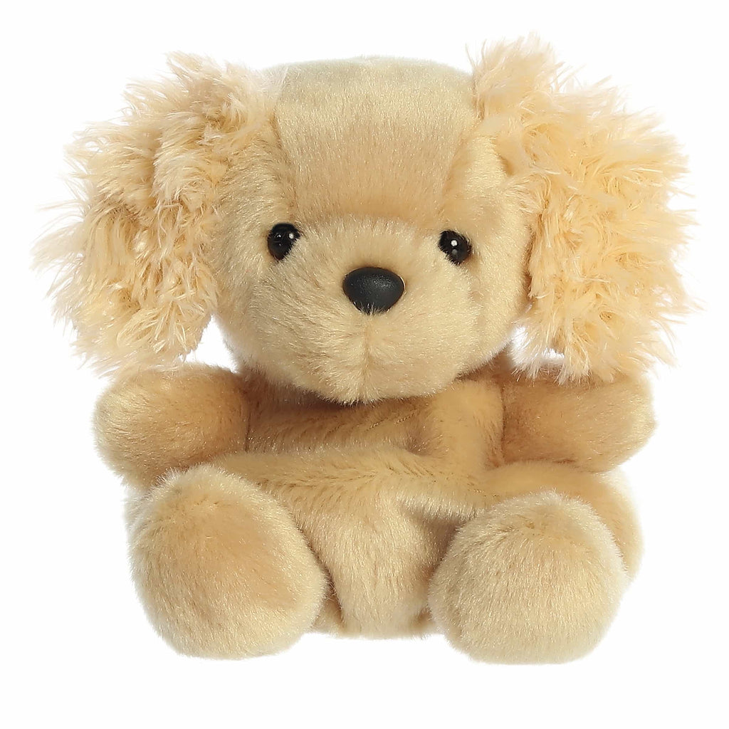 5" Plush Oatmeal Goldendoodle Dog Palm Pal