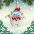 Felt Ornament Yetti