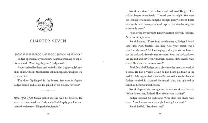 Egg Marks the Spot: A Skunk and Badger Story