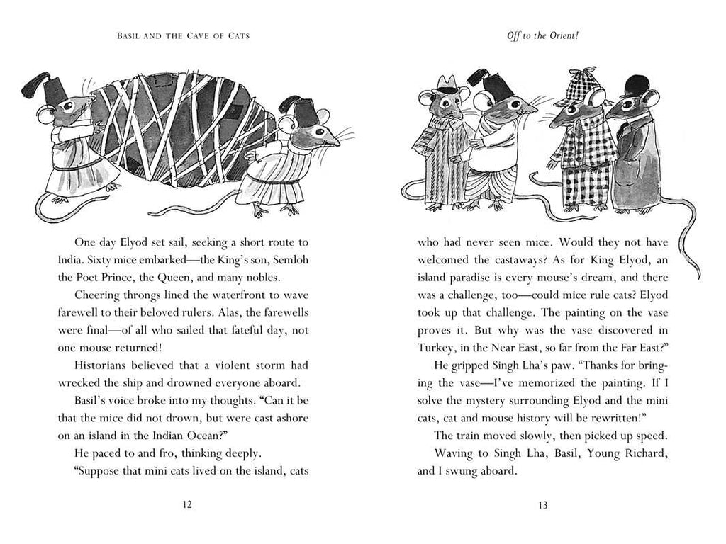 Basil and the Cave of Cats by Eve Titus