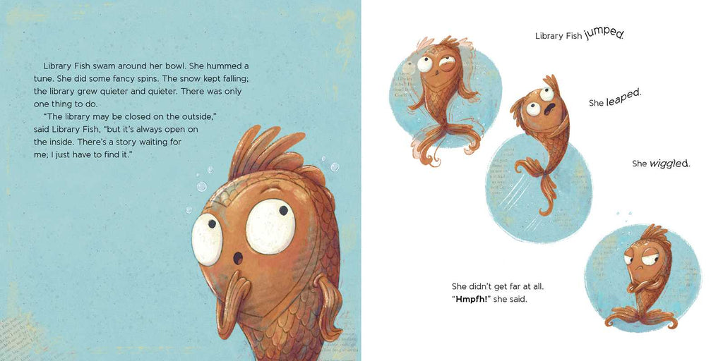 Library Fish by Alyssa Satin Capucilli