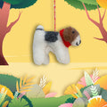Felt Ornament Tuft Dog