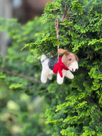 Felt Ornament Tuft Dog
