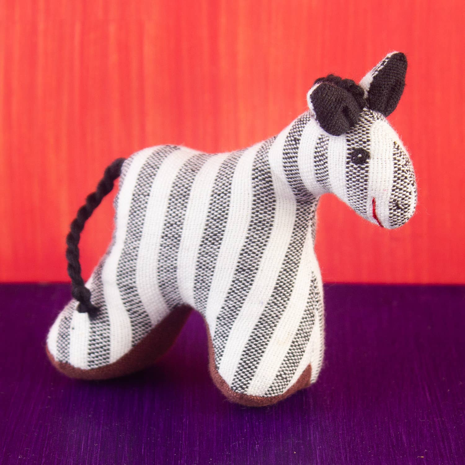 Organic Cotton Little Critters - Zebra