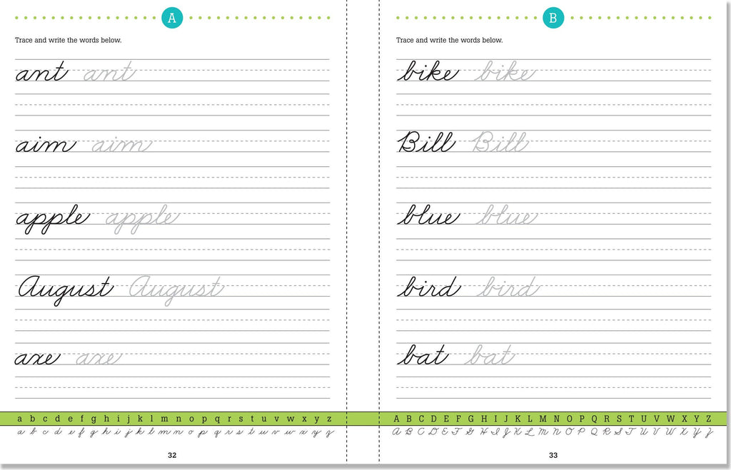 Handwriting: Learn Cursive!