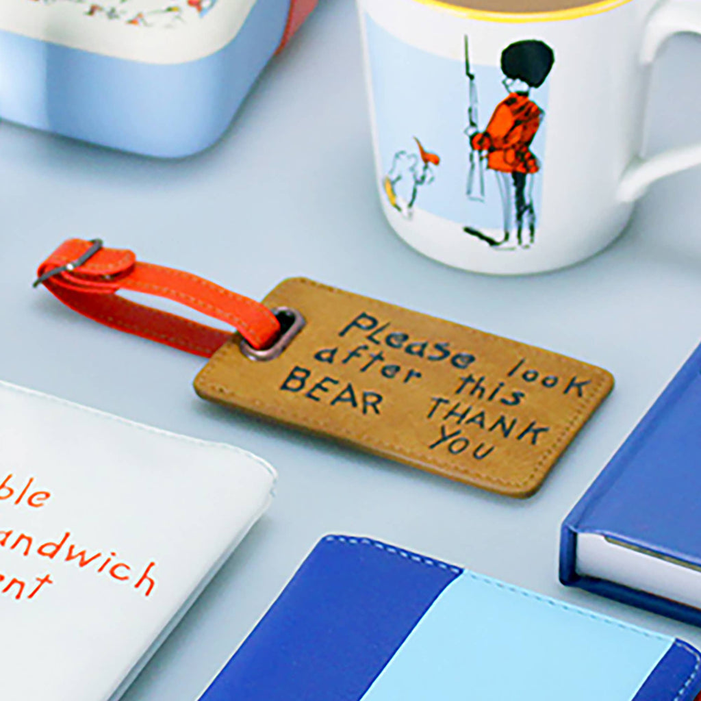 Paddington Bear Look After This Bear Luggage Tag