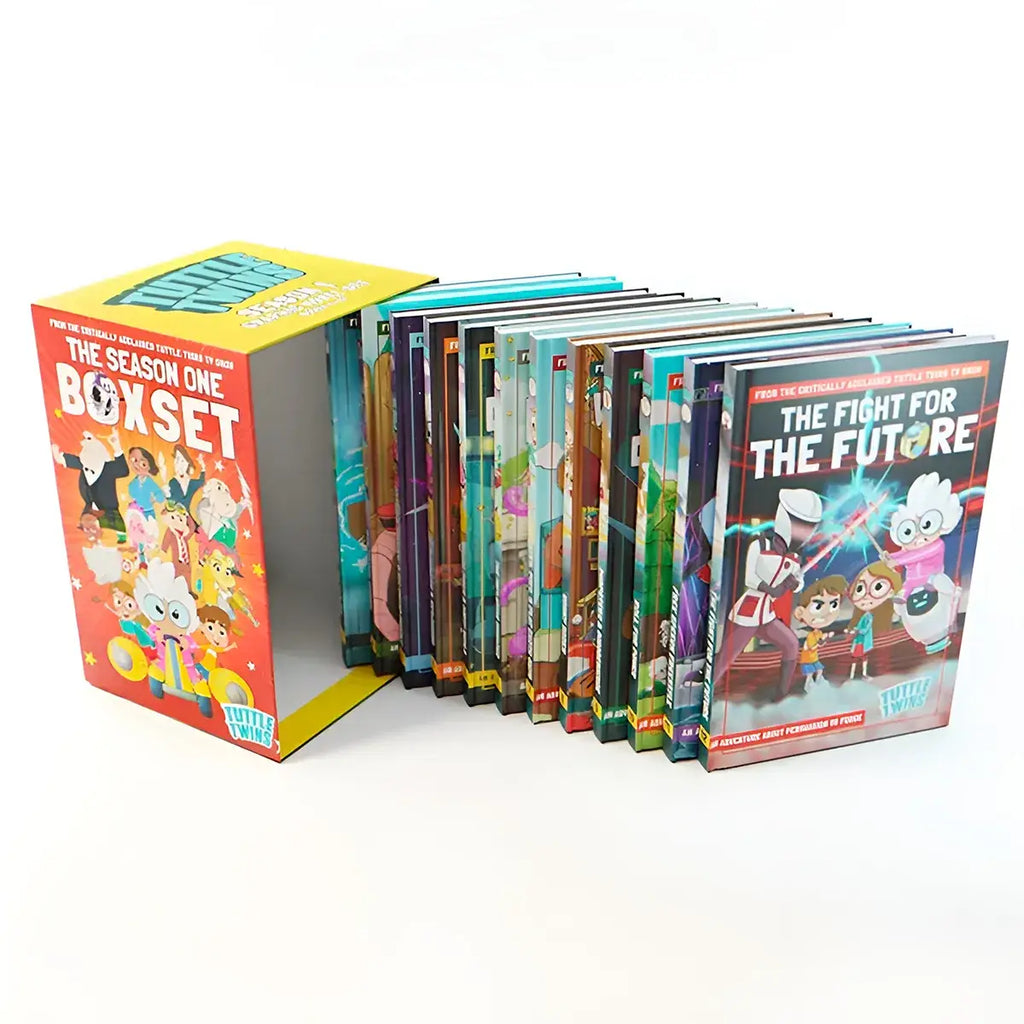 Tuttle Twins Season 1 Graphic Novels Box Set (Hardback)