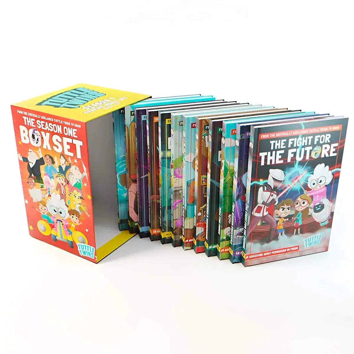Tuttle Twins Season 1 Graphic Novels Box Set (Hardback)