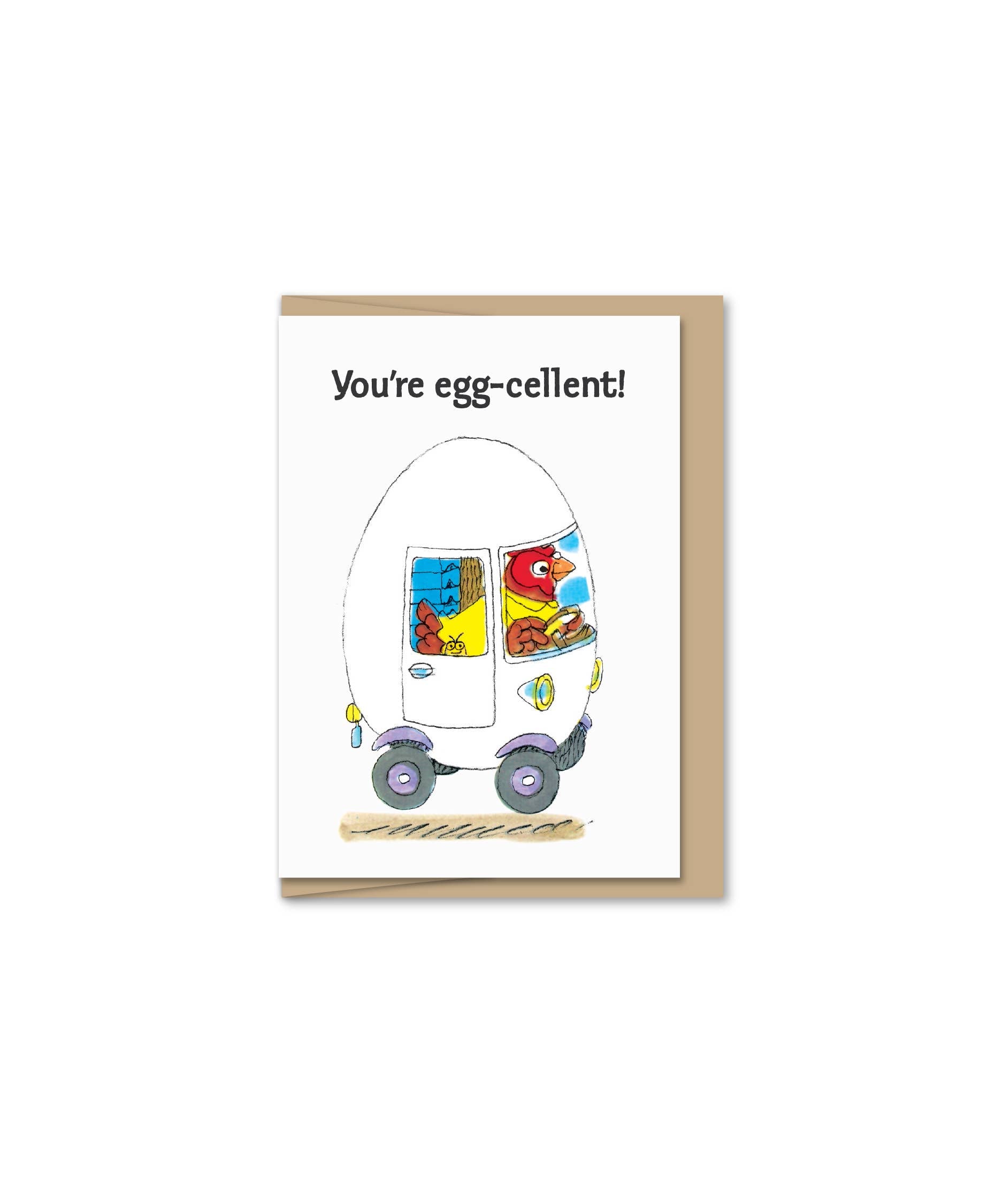 Mini Egg-cellent | Enclosure-sized Everyday Greeting Card