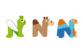 Scratch - Wooden Letter N - 3 Asstd styles