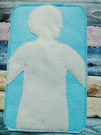 Anatomy board - felt board with 15 organ pieces - learning board - Medical Play Set - human body - busy board - quiet book page - activity