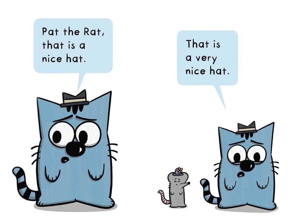 Nat the Cat Has a Hat by Jarrett Lerner