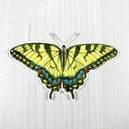 Tiger Swallowtail Butterfly Vinyl Sticker