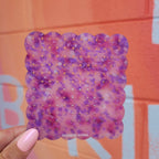 Purple Terrazzo Travel Earring Holder