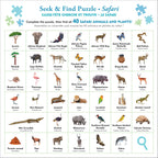 Safari Seek & Find 100-Piece Jigsaw Puzzle