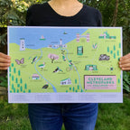 Cleveland Metroparks Challenge Map
