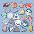 Sea Animals & Marine Enamel Pins, Marine Conservation