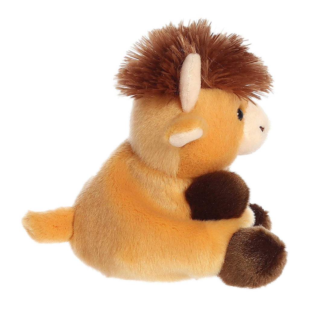 5" Plush Pal Highland Cow Palm Pals Stuffed Animal