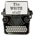Typewriter Enamel Pin