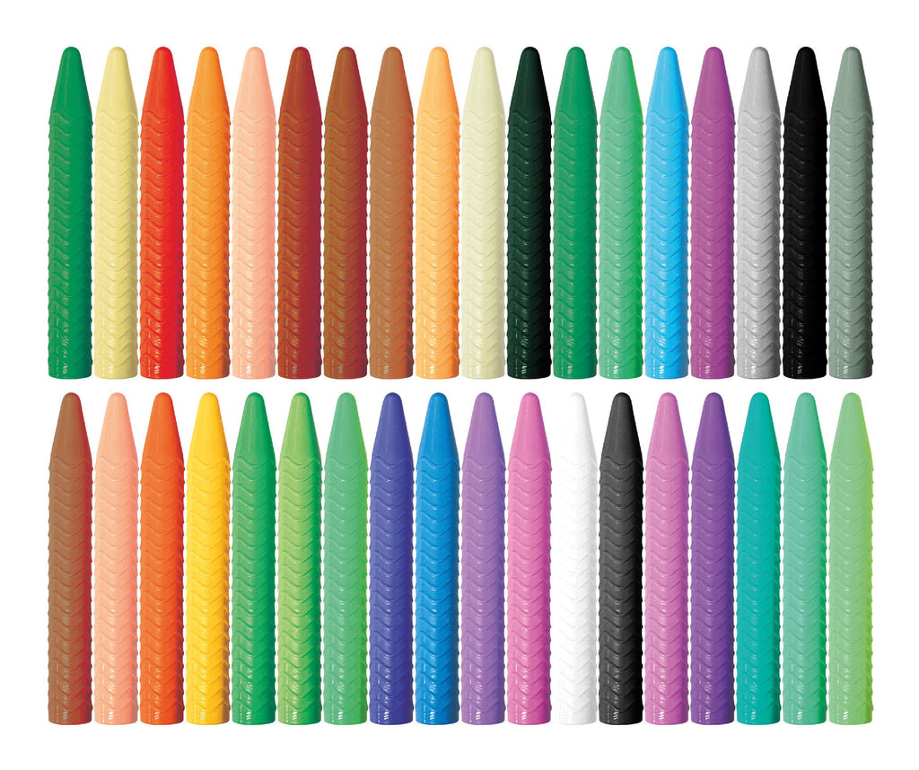 Haku Yoka - Spiral Crayons 36 COLORS
