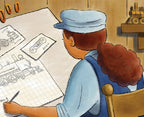 Let's Build a Little Train Picture Book