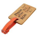 Paddington Bear Look After This Bear Luggage Tag