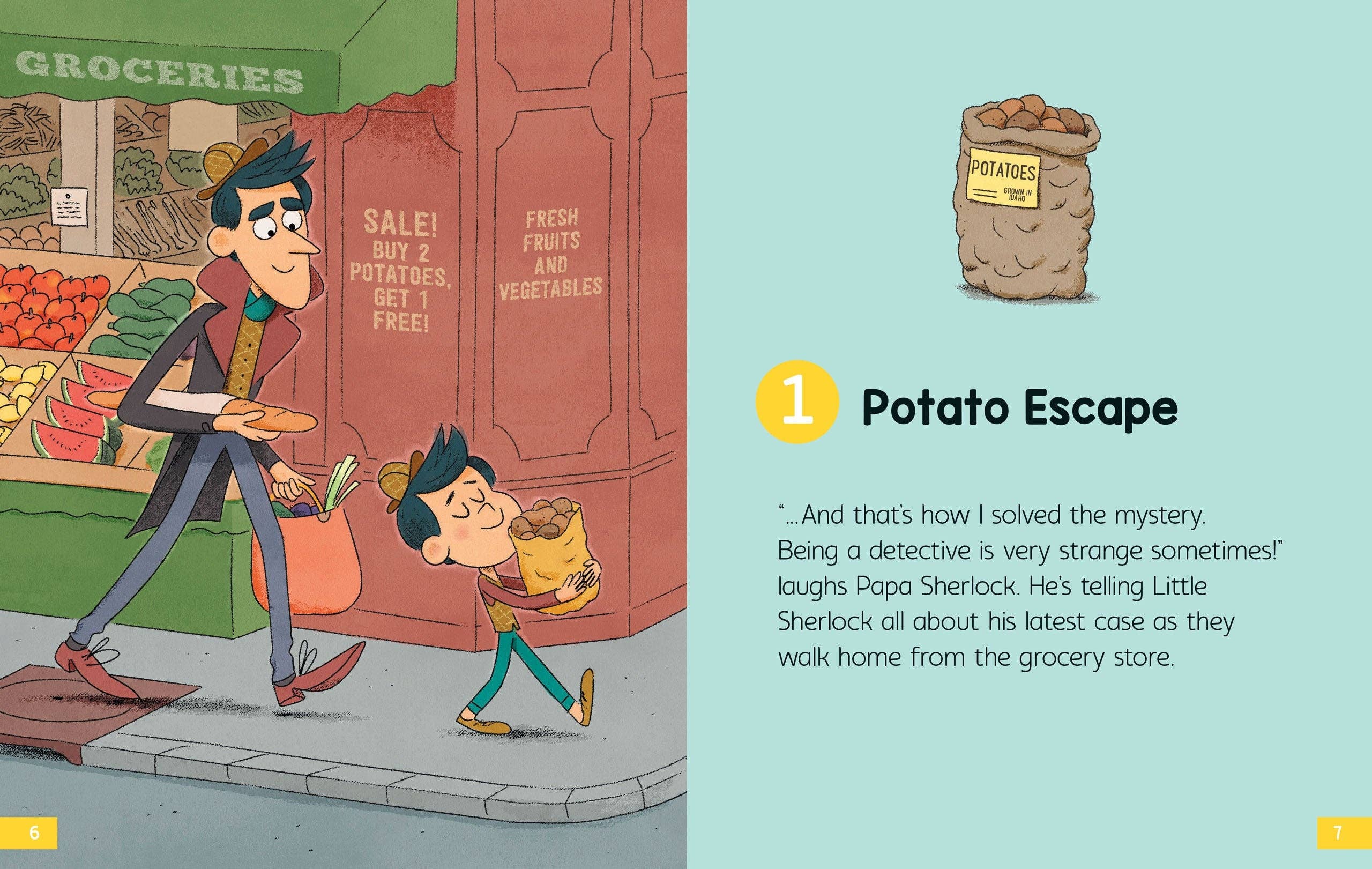 Little Sherlock: The Mystery of the Vanishing Potatoes