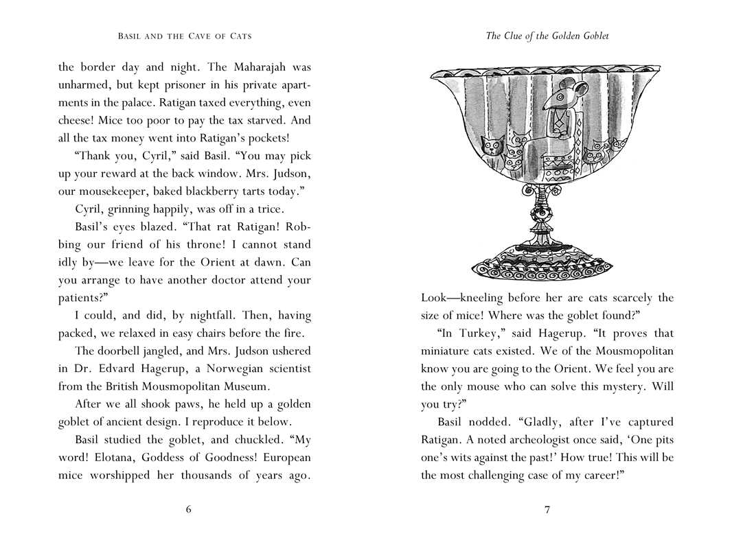 Basil and the Cave of Cats by Eve Titus