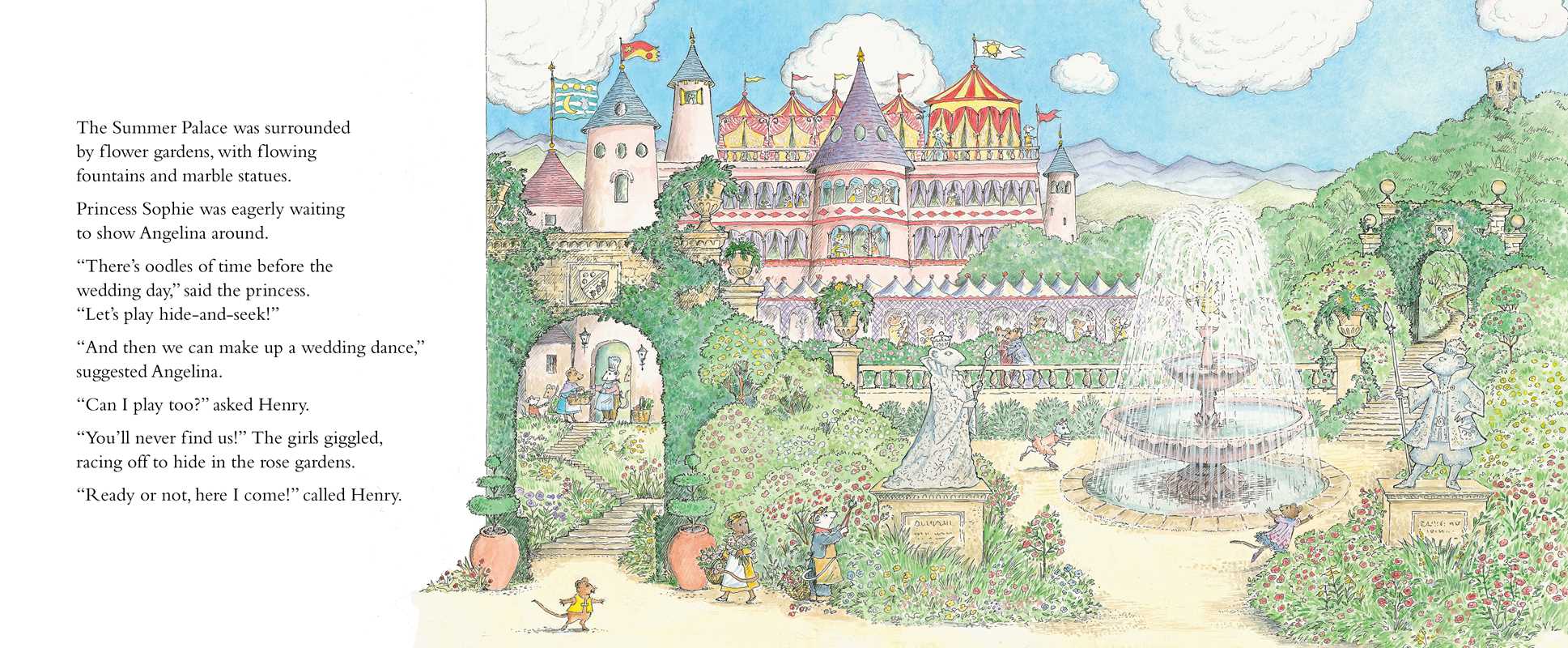 Angelina and the Royal Wedding by Katharine Holabird