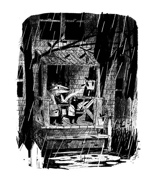 Egg Marks the Spot: A Skunk and Badger Story