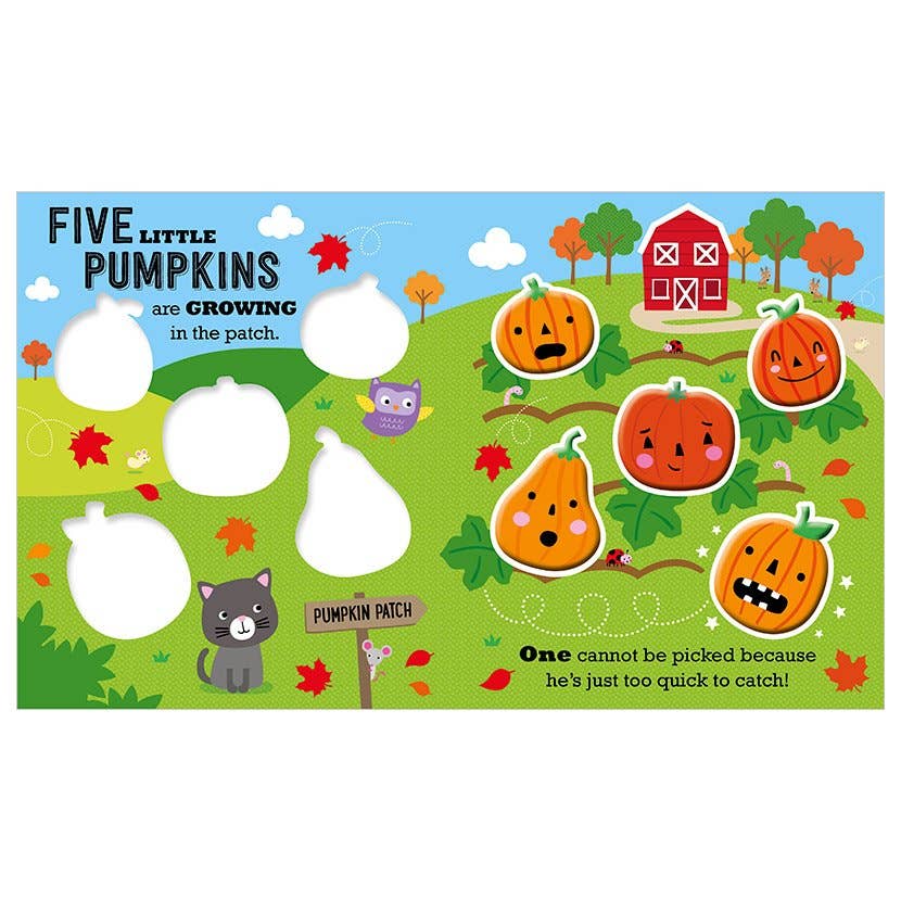 Board Book Five Little Pumpkins