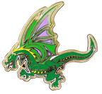 Dragon Enamel Pin