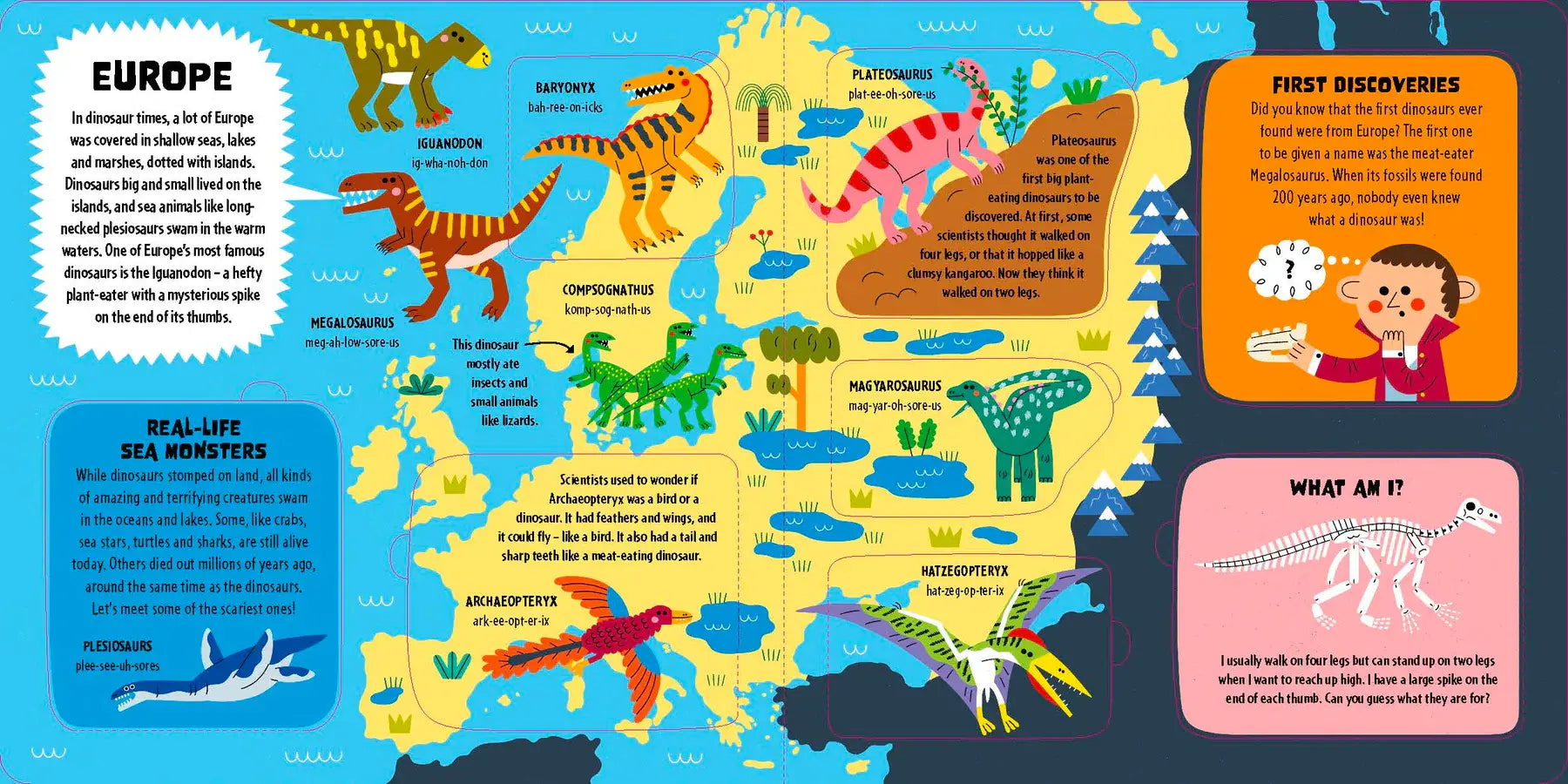 Lonely Planet Kids My First Lift the Flap Dinosaur Atlas