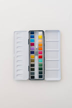 24 Color Watercolor Paint Palette