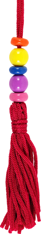 Shelf Control Beaded Bookmark