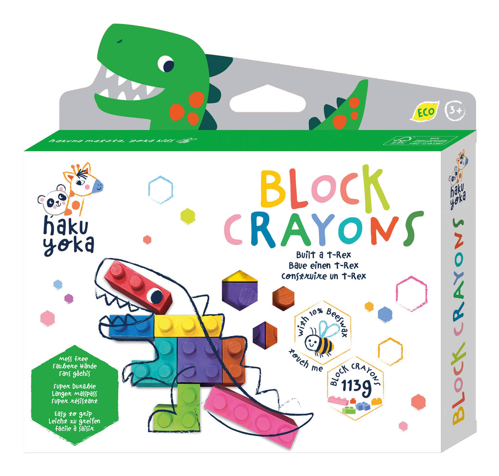 Haku Yoka - FULL Display Block Crayons, 9