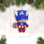 Felt Ornament Patriot Shield