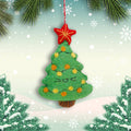 Felt Ornament Christmas Tree