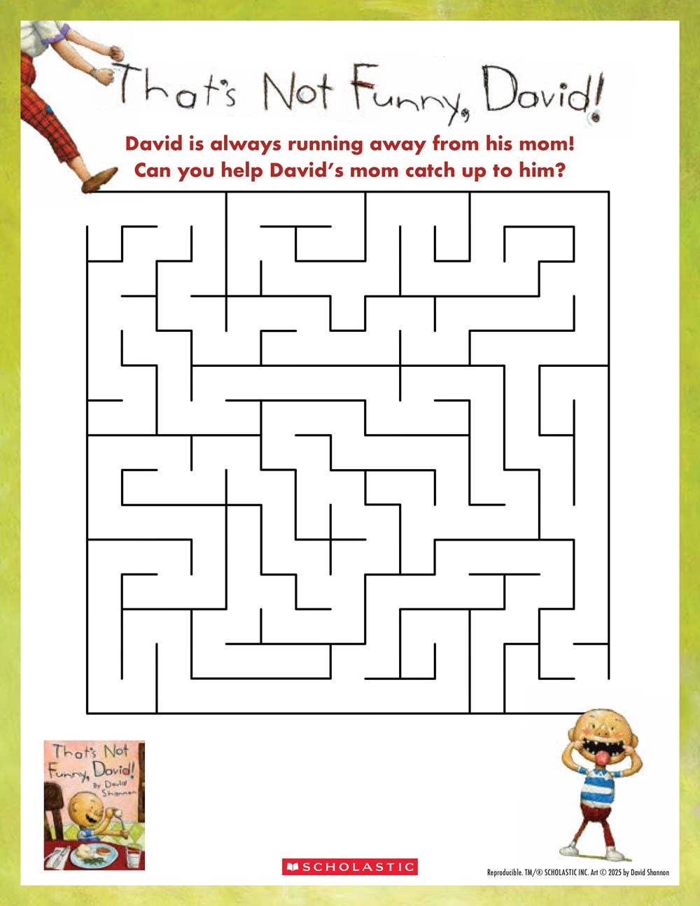 That's Not Funny, David!