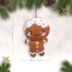 Felt Ornament Gingerbread Man