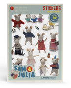 Sam & Julia - Sticker sheets, 3 sheets