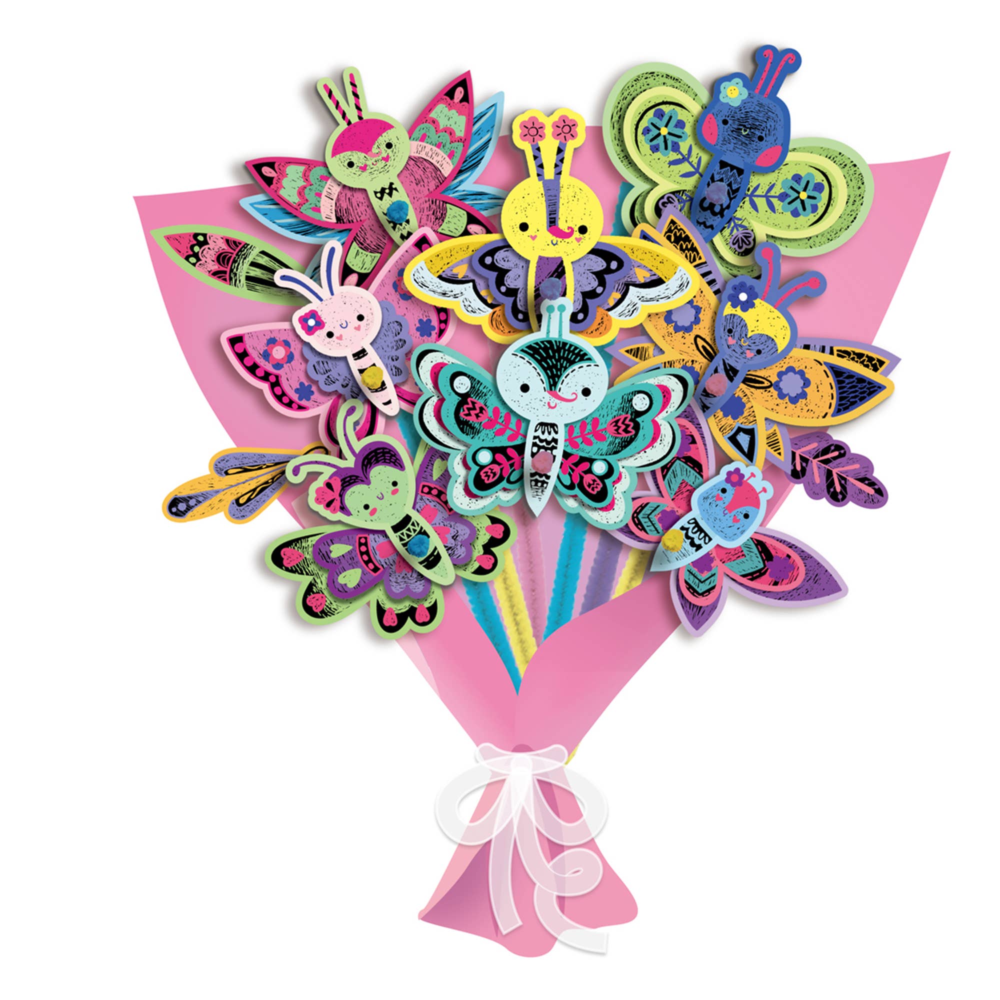 Avenir - Scratch Bouquet BUTTERFLY