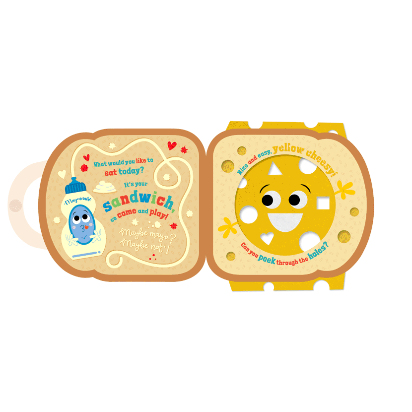 Board Book My Lunch Box Play Book