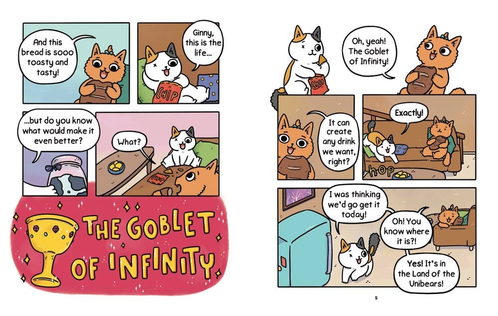 Cat & Cat Adventures: The Goblet of Infinity : Susie Yi