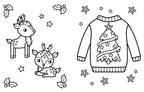 My Busy Christmas Coloring Book