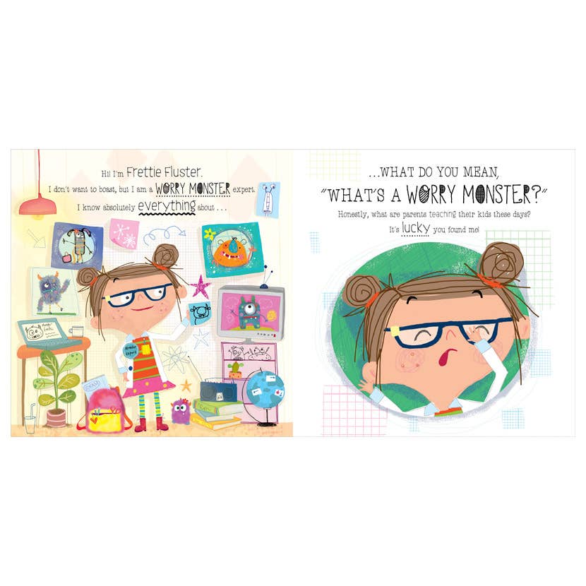 The Very Hungry Worry Monsters Casebound Picture Book