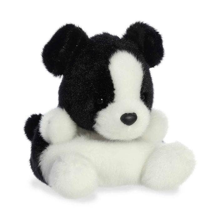 5" Plush Pal Border Collie Dog Palm Pals Stuffed Animal