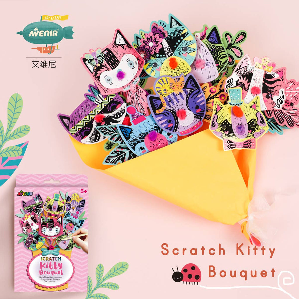 Avenir - Scratch Bouquet KITTY