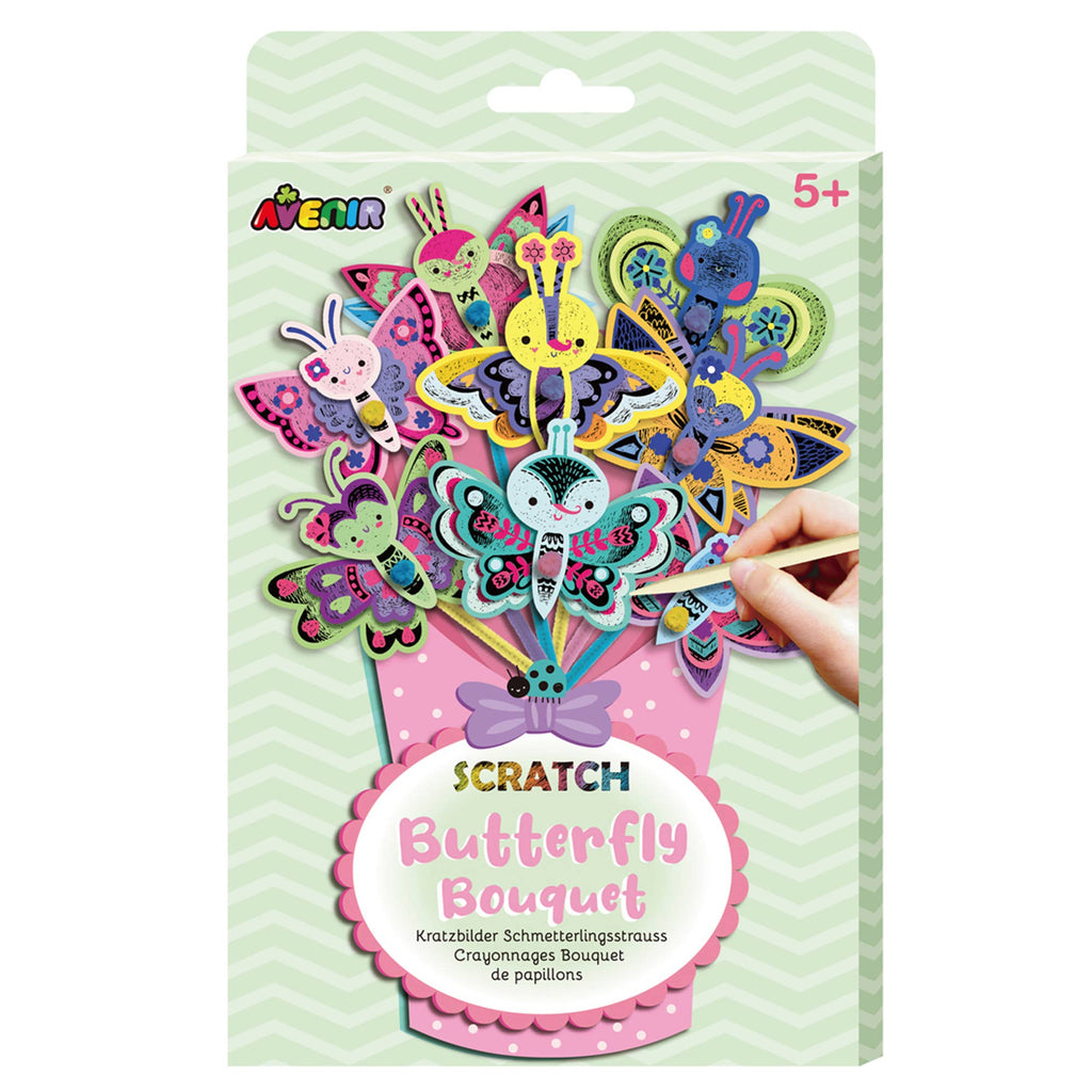 Avenir - Scratch Bouquet BUTTERFLY